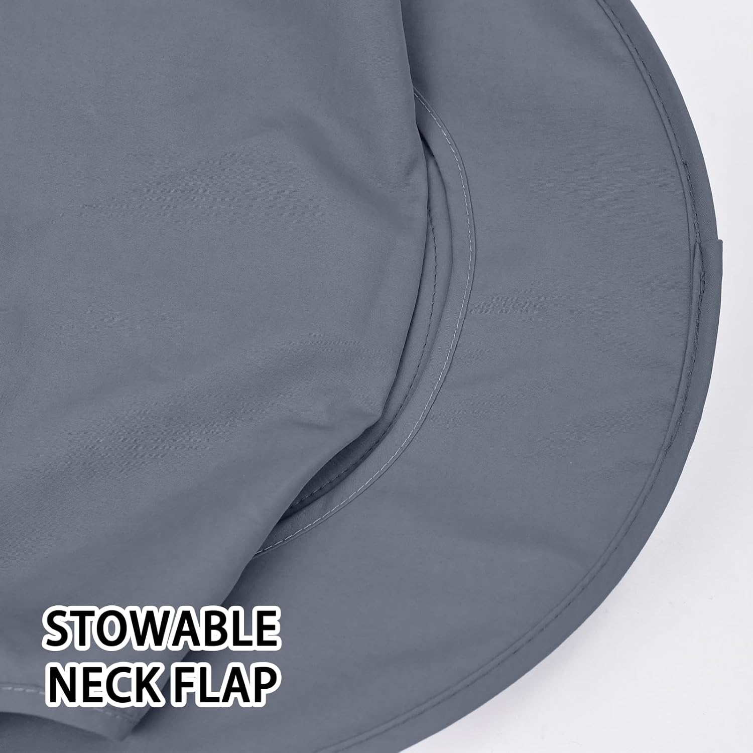 Sun Hats | UPF 50+ Breathable Fishing Hat for Men & Women - Wide Brim Summer Safari Hat with Neck Flap