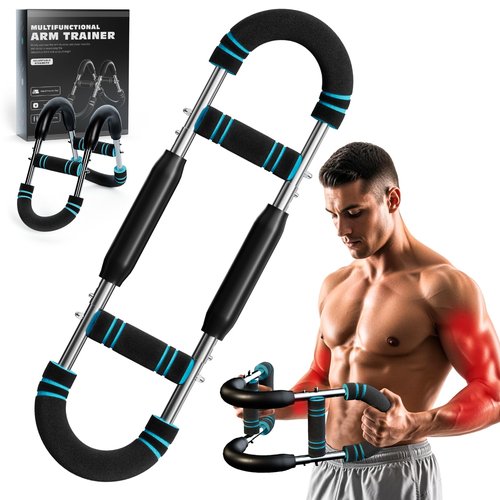 Twister Arm Trainer Workout Equipment - Chest Workout Equipment Arm Trainer Chest Exerciser with Silent Spring 60-110LB Demountable Adjustable Enhancing Upper Body Leg Muscle for Men Women