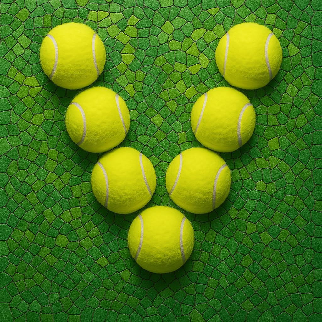 VIV 30 Pack Tennis Balls Bulk, Advanced Practice Pressure Ball Bouncing 53in High Durable; Official Size 2.5 in Pet Dog Balls, Tougher Tennis Ball for Dogs; Bulk Tennis Ball Training Machine, Walkers