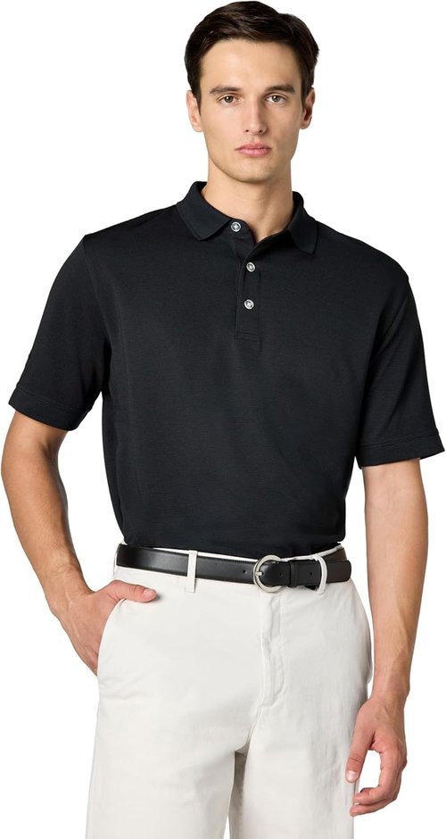 Callaway Men's Performance Golf Polo - Short Sleeve Ottoman Design for Ultimate Comfort