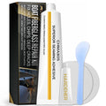 Ankita White Gel Coat Repair Kit for Boats, UV-Resistant Marine Fiberglass Repair Kit for Hulls, Jet Skis, Kayaks, Boat Gelcoat Repair Kit to Fix Scratches, Deep Cracks, Gouges, Chips, Screw Holes