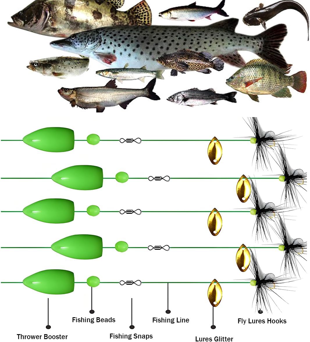 Skiennix Fishing Lures Kit - 132Pcs Tackle Box with Crankbaits, Hooks & Jigs for Freshwater Bass, Trout & Walleye