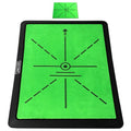 LOVACE Golf Hitting Mat – Swing Path Feedback Trainer with Durable Rubber Base & Replaceable Turf for Indoor or Outdoor Practice