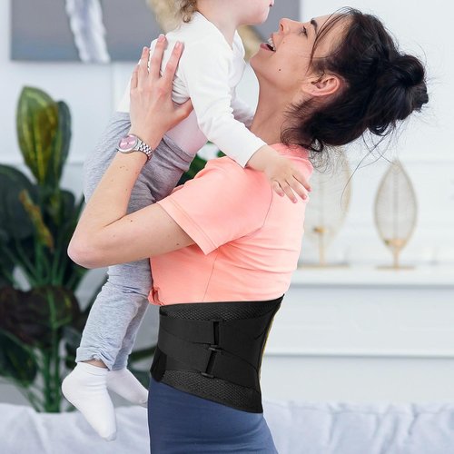 JIUFENTIAN Back Brace - Lumbar Support for Herniated Disc & Sciatica | X-Large for Men & Women