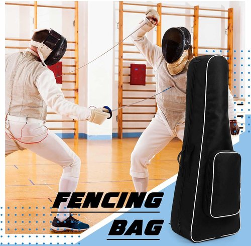 Eccliy Fencing Bag - Large Waterproof Gear Bag for Epee, Foil & Saber | 43.3 x 13.4 x 6.7 Inches