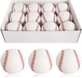 GKK Baseball 6-Ball Pack | Youth 9-Inch Practice Baseballs for Pitching and Throwing