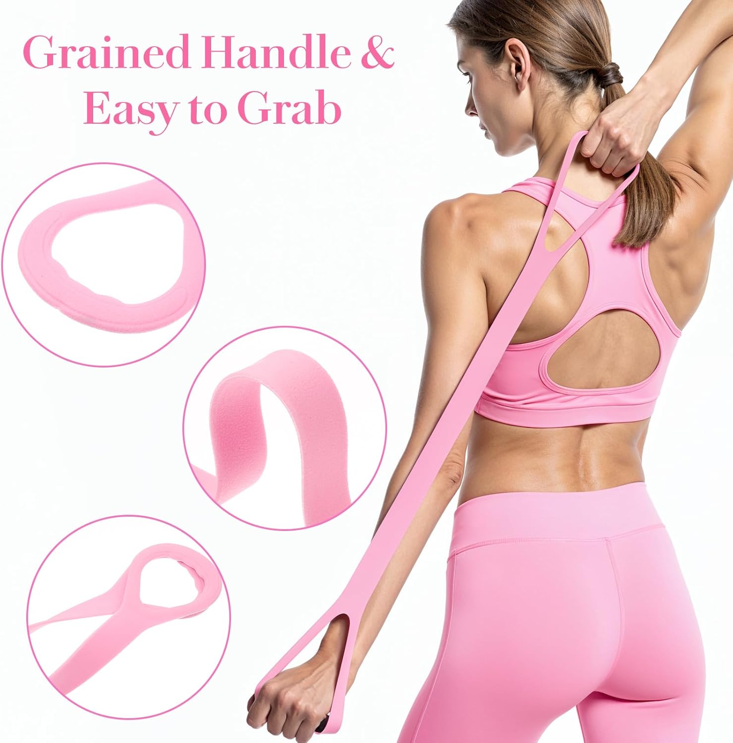 Skiennix Figure 8 Resistance Band - Versatile Elastic Workout Bands for Arm, Back & Shoulder Training