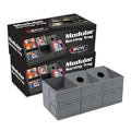 BCW Modular Card Sorting Trays, 6-Cell Grid, 2 Pack — 12 Cells Variation