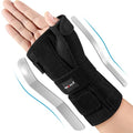 NEENCA Carpal Tunnel Wrist Brace with Thumb Support, Medical Grade Night Support Thumb Spica Splint for Arthritis, Tendonitis & De Quervain’s ((XL/XXL/XXXL, Left Hand))