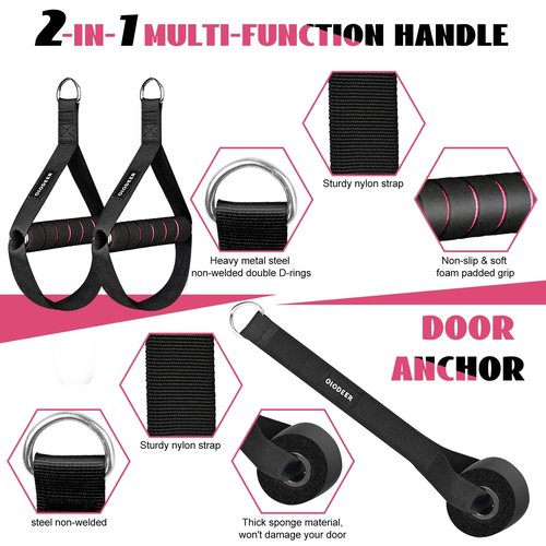 Pilates Bar Kit with Resistance Bands, Olodeer Pilates Reformer Exercise Bar with Ab Roller at Home Workout Equipment, Pilates Bar Set for Full Body Training Women & Men