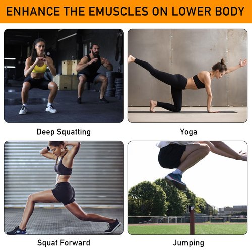 Tuyzhrymlic Leg Training Equipment, Vertical Jump Trainer Helps to Improve Strength Agility Explosive on Lower Body Suitable for Basketball Tennis Football Boxing Volleyball Running Men and Women