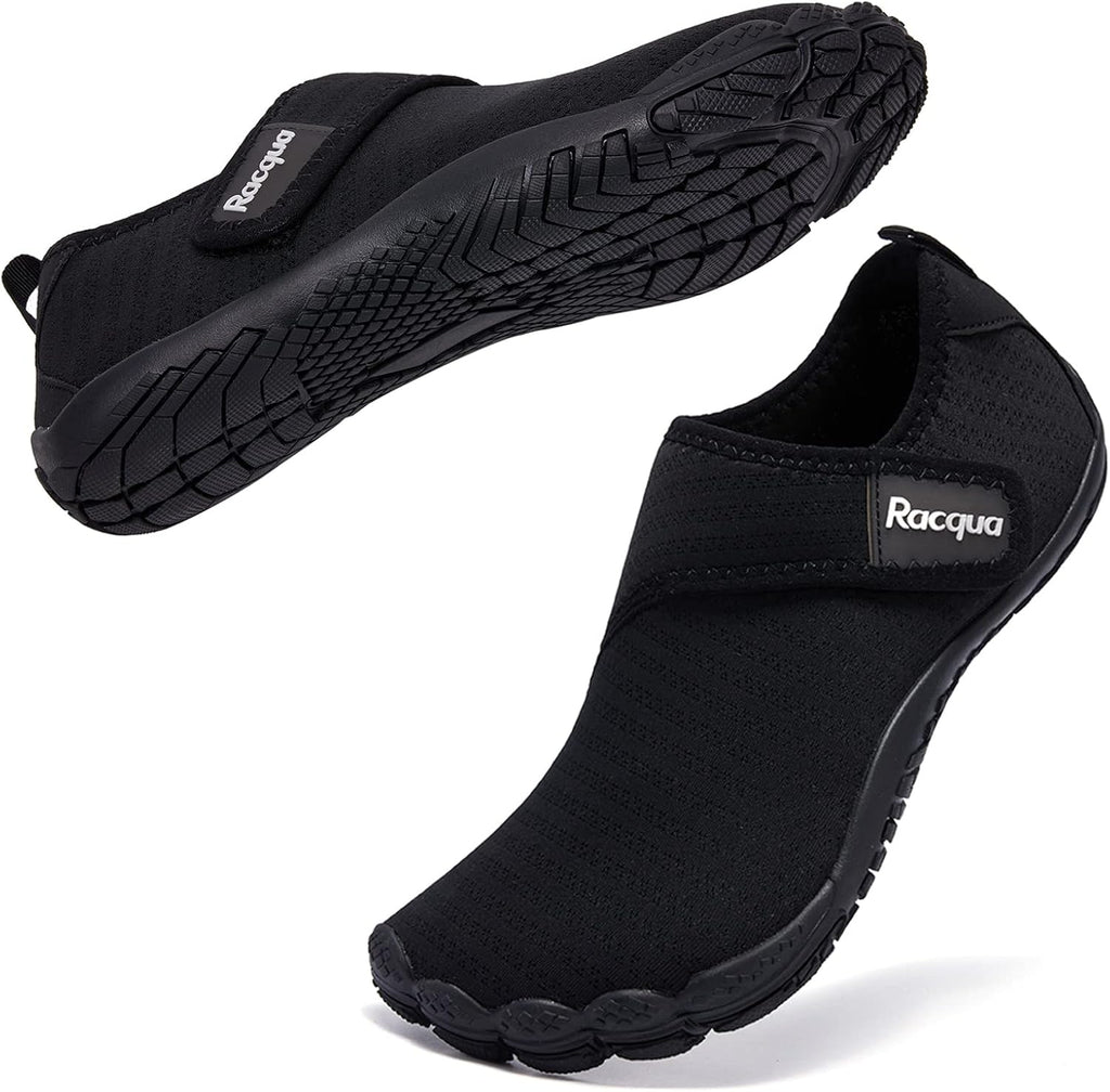 Racqua Slip-On Water Shoes - Quick Dry, Lightweight Aqua Footwear for Beach, Swim & Hiking