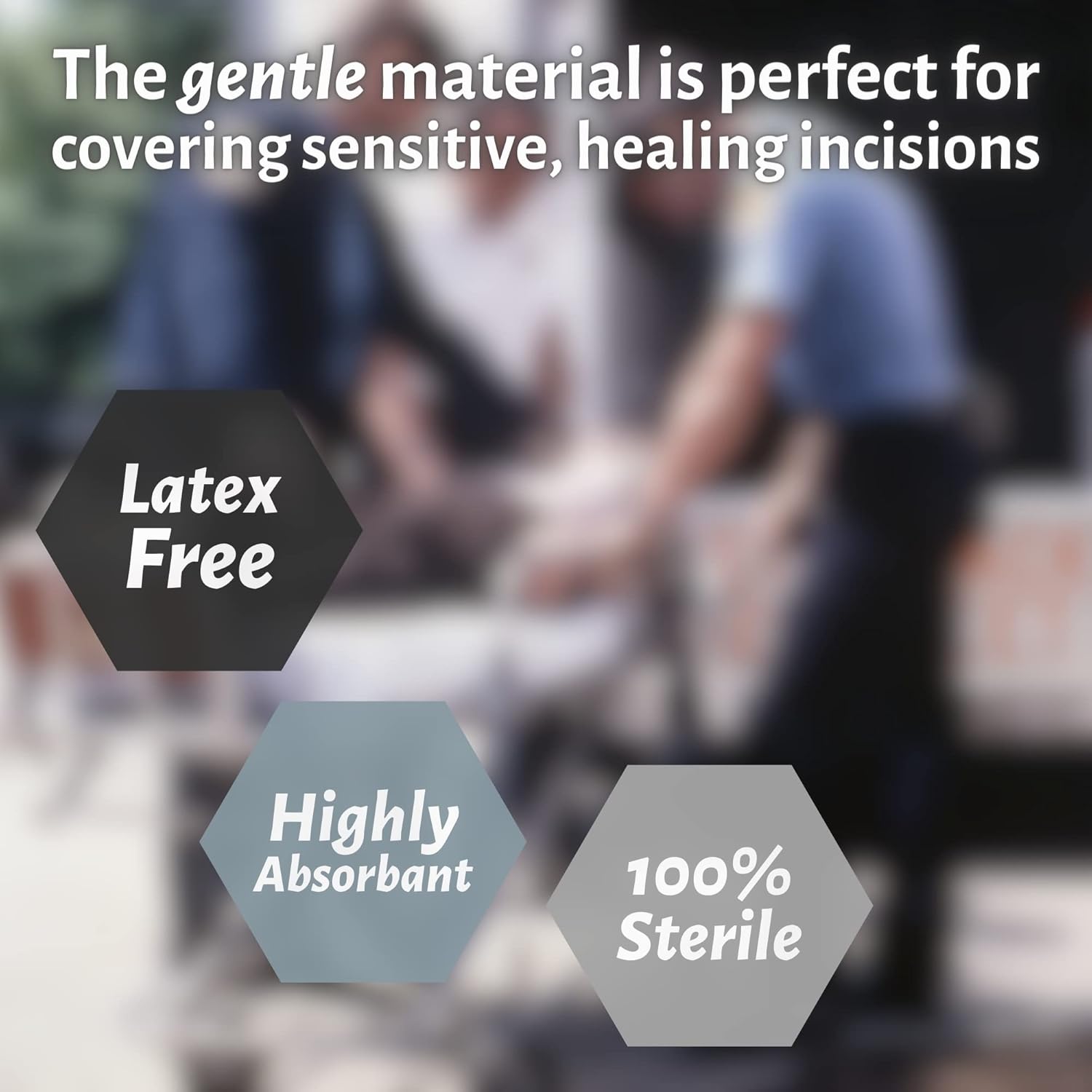 Vakly ABD Pads - Sterile 5x9 Abdominal Gauze Pads | High Absorbency Non-Adherent Wound Dressing (20 Pack)
