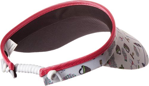 Glove It Coil Visor - Women's Sun Protection Visor Hat for Golf, Tennis & Beach | No Headache Design