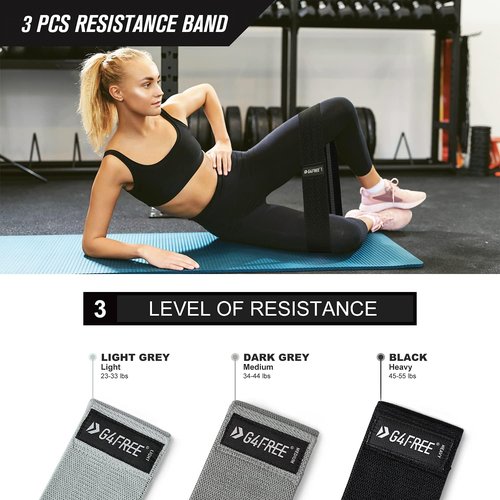 G4Free Barbell Pad Set - 9-Piece Gym Equipment for Squats, Hip Thrusts & Lunges | Includes Ankle Straps & Resistance Bands