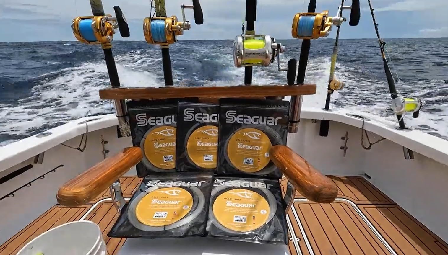 Seaguar Gold Label Big Game 100% Fluorocarbon Fishing Line Leader (Coil), 200lbs, 25 Yards - Break Strength/Length, Clear - 200GL25