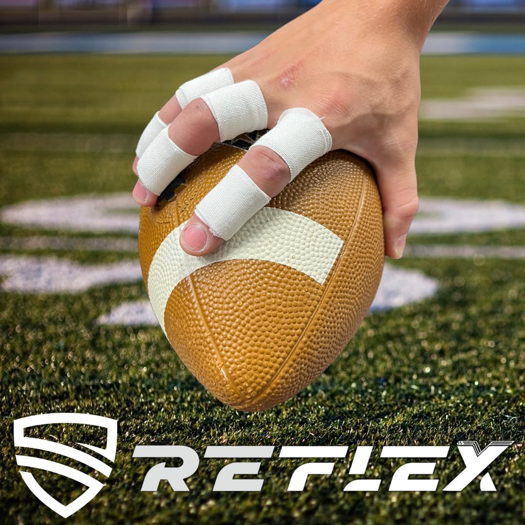 Shield Cleat Spatting Tape - Flexible Athletic Ankle Tape, Tear by Hand, Made in USA | 6 Pack