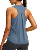 Skiennix Women's Racerback Workout Tank Top - Sleeveless Loose Fit Yoga & Running Gym Shirt