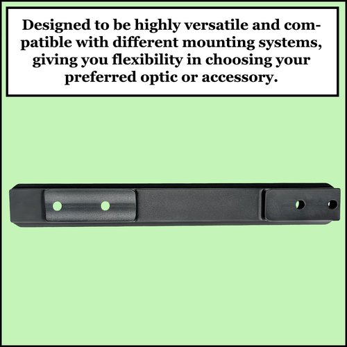Gotical CVA Paramount Picatinny Scope Rail - 20 MOA Fits All Paramount