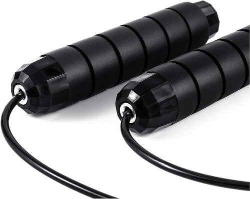BOOMIBOO Adjustable Jump Rope - Tangle-Free Skipping Rope with Ball Bearings for Fast Workouts | Ideal for Home, Gym & Kids