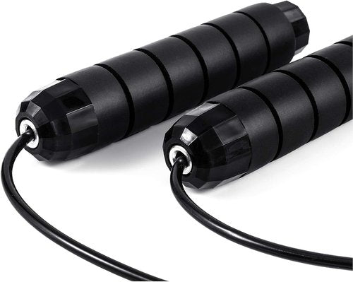 BOOMIBOO Adjustable Jump Rope - Tangle-Free Skipping Rope with Ball Bearings for All Ages | Perfect for Home & Gym Exercise