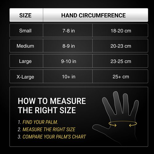 FIGHTECH Workout Gloves for Men and Women | Fingerless Weight Lifting Gym Gloves (Large, Black/Gray)