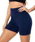 FULLSOFT High Waisted Biker Shorts for Women - Tummy Control Fitness & Yoga Gym Shorts, 5" Length