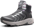 NORTIV 8 Women's Waterproof Hiking Boots - Comfortable Arch Support | Lightweight Outdoor Sneakers