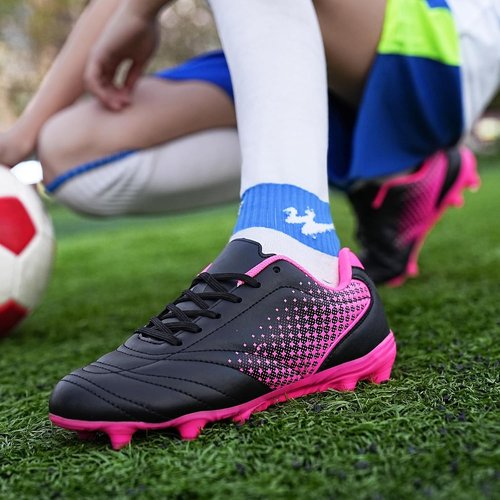 LIZRHA Soccer Shoes - Lightweight Cleats for Boys & Girls | Ideal for Outdoor & Indoor Play