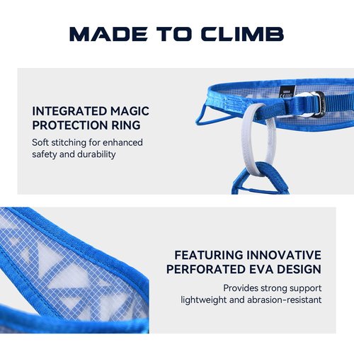 KAILAS Kids Climbing Harness Child Adjustable Harness Lightweight Indoor Climbing Rappelling Women Protect Durable