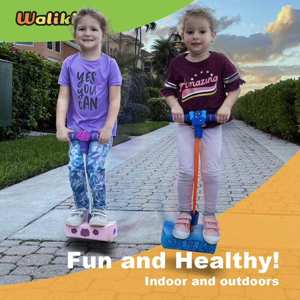 WALIKI Foam Pogo Hopper - Elephant Jumper | Fun & Safe Toy for Kids Age 4+