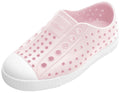 Native Shoes Unisex-Kids Jefferson Sneakers, Milk Pink/Shell White, 7 Toddler