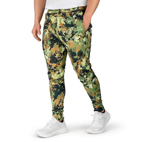Contour Athletics Men's Joggers Minimalist Hydrafit Track Pants Men's Sweatpants Active Sports Running Workout Pant Zipper Pockets (CA0004-LSC) (Large)
