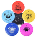 Crown Me PDGA Approved Disc Golf Discs Set - 6-Piece Starter Kit (5 Disc Variation)