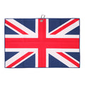 SHABIER United Kingdom Golf Towel Golf Microfiber Waffle Pattern Golf Towel (The Union Jack)