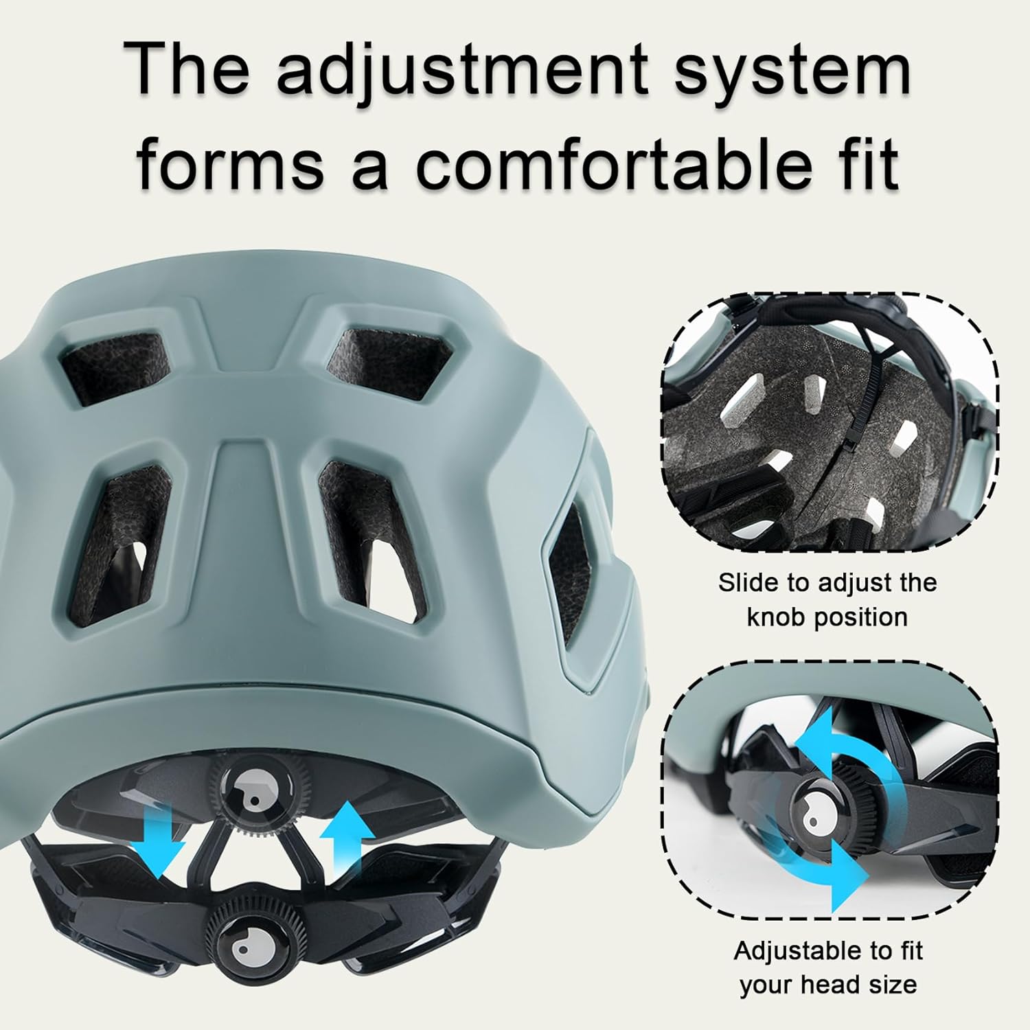 Skiennix Lightweight MTB Bike Helmet - Adjustable Visor for Adults & Youth | 2 Sizes for Men, Women, Boys & Girls
