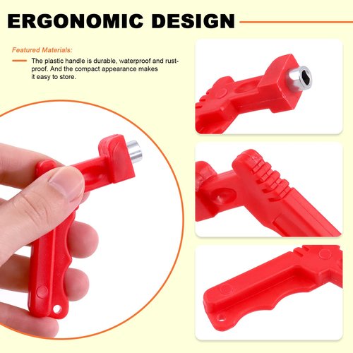 Tanstic 52Pcs 1/4 Inch 5 Colors Carbon Steel Track Spikes Cross Country Spikes with Spike Wrench for Sprint Sports Track and Cross Country Short Running