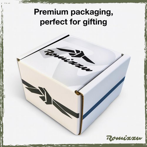 Romizzu Finger Tape BJJ Jiu Jitsu Grappling Wrap Breathable Cotton Non Slip Athletic Support 6 Rolls 8m x 8mm with Metal Case Black White