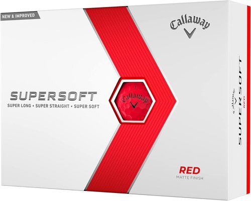 Callaway Golf Supersoft Golf Balls - Enhanced Distance & Soft Feel - 2023 Edition