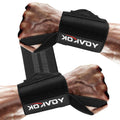 Skiennix Wrist Wraps - Adjustable Weightlifting Straps with Thumb Loops | Black Gym Support for Men & Women