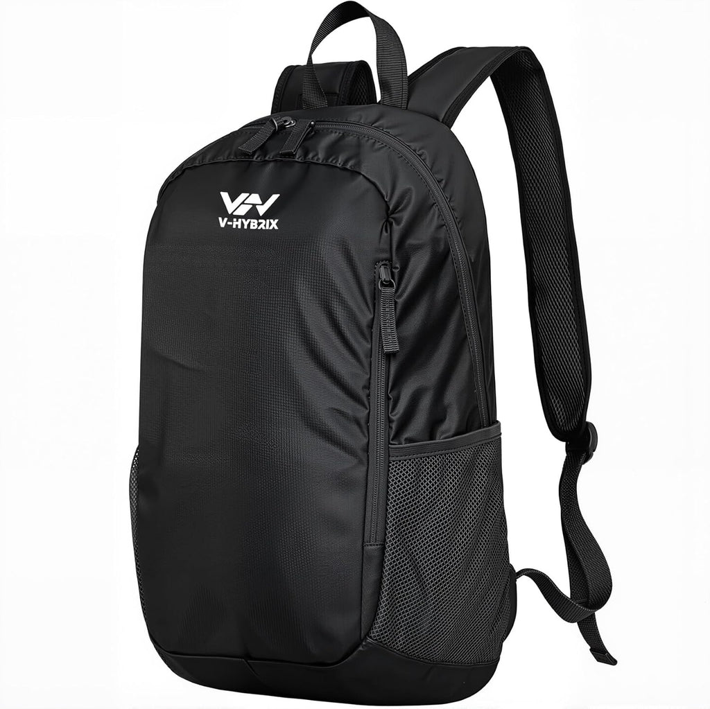 Skiennix 30L Commuter Backpack - Lightweight Waterproof Laptop Bag for Travel & School - Black