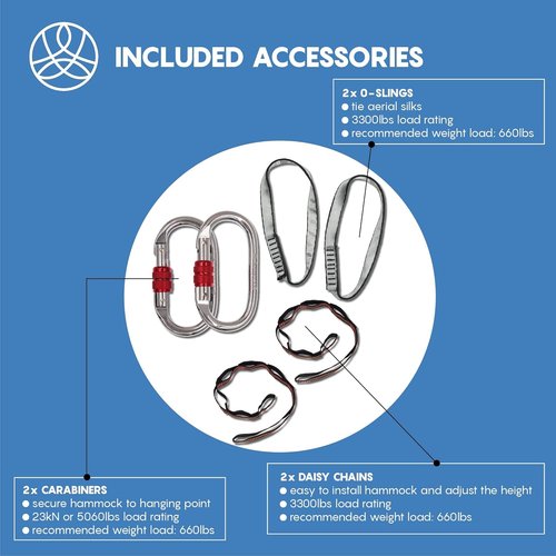 Aerial Silk Yoga Hammock by [Brand Name] - Durable Inversion Swing Kit for All Levels | Includes Straps & Pose Guide