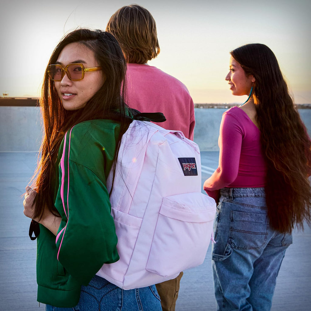 JanSport SuperBreak One Backpacks - Durable, Lightweight Bag with 1 Main Compartment, Front Utility Pocket with Built-in Organizer - Premium Backpack, Ombre Falls