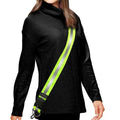 ZEMOZEN Reflective Sash for Walking at Night | High Visibility Reflectors Running Gear Women Safety Items Replaces Reflective running vest | Perfect for Dog Walking, Night Running & Cycling