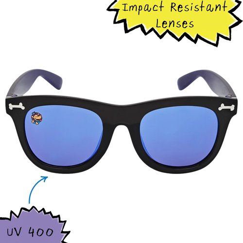 ARKAID Dog Man Sunglasses | Classic Black Shades | UV 400 | One Size Fits Most Kids Comfortably