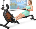 Magnetic Rowing Machine by [Brand Name] - 16 Resistance Levels | Quiet Home Cardio Trainer, 160 kg Capacity