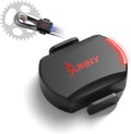 Sunny Health & Fitness Cadence Sensor - Bluetooth ANT+ for Indoor/Outdoor Bikes, Magnet-Less Design - CB110S