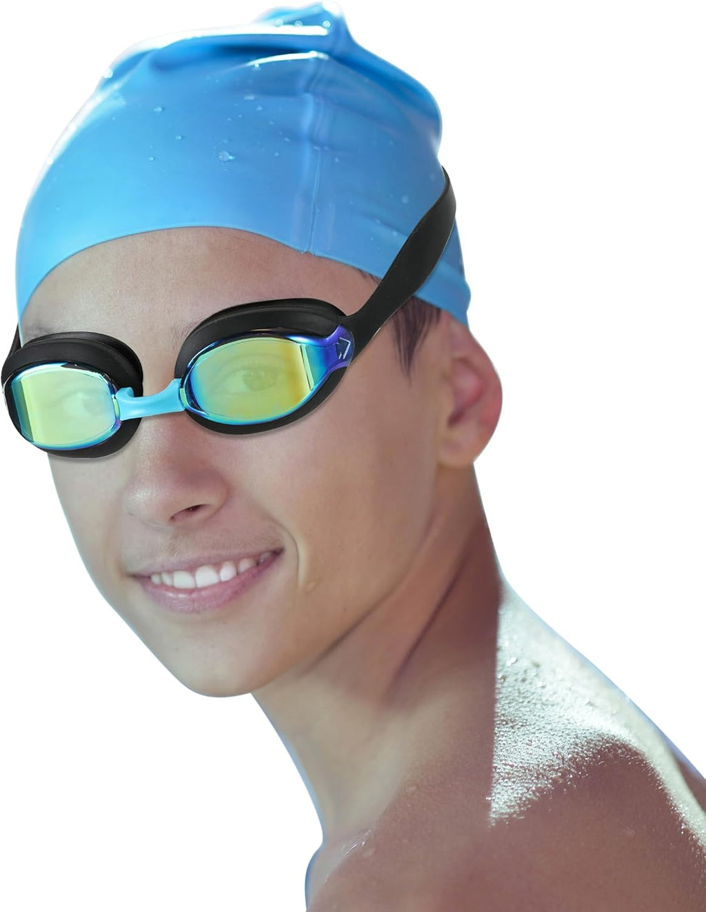 Skiennix Kids Swim Goggles - 2 Pack for Ages 3-14 | Comfortable Fit with Protective Case