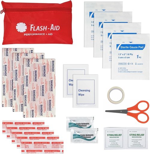 Mini First Aid Kits - 2-Pack Compact Travel IFAKs for Emergency Preparedness | Portable & Lightweight Supplies