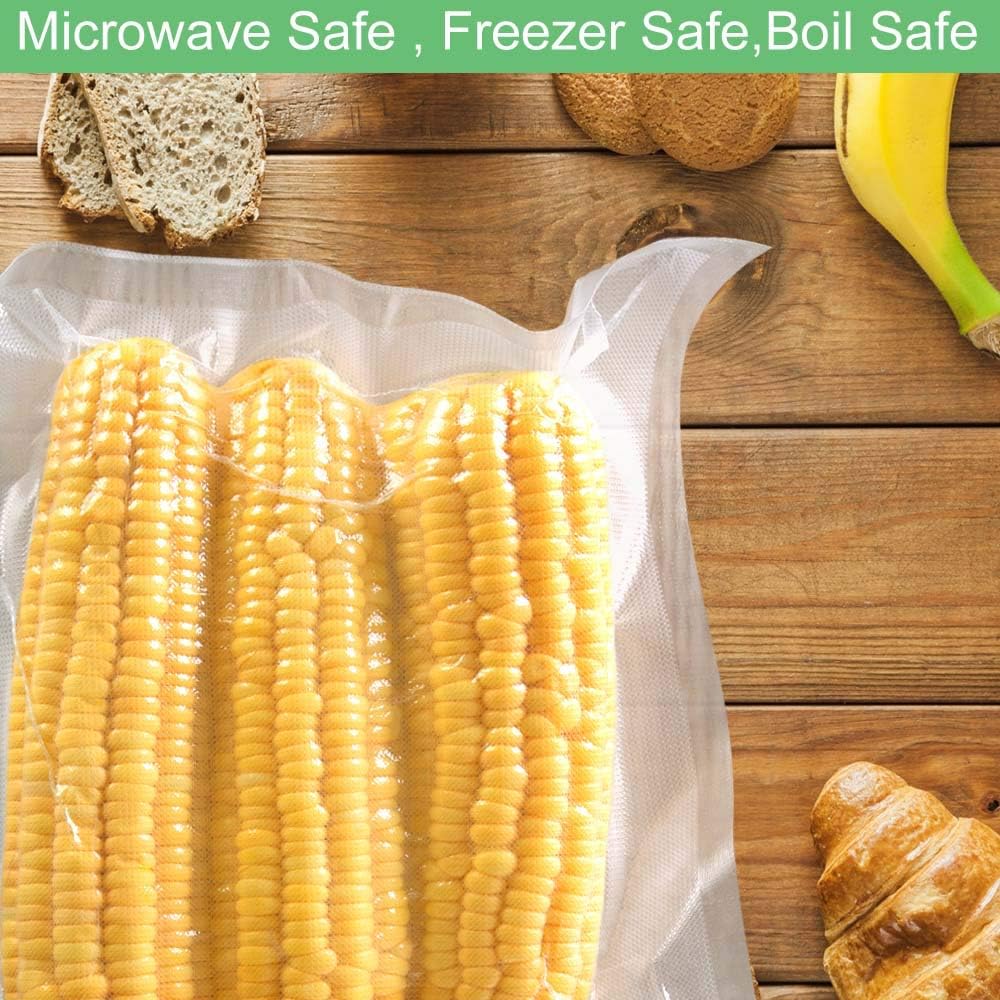 O2frepak Vacuum Sealer Bags - 100 Pint Size | BPA-Free & Puncture-Resistant for Sous Vide Cooking